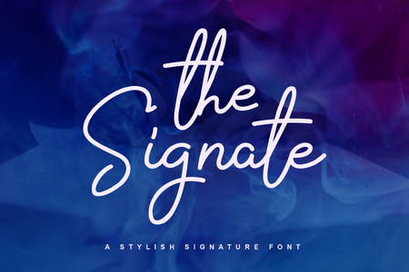 The Signate Free font